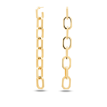 Σκουλαρίκια PD Paola Signature Chain Gold Plated AR01-418-U